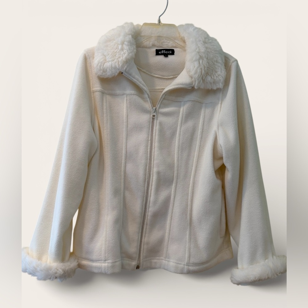 Effeci, Cream Teddy Jacket
